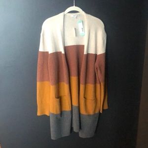 Madewell Striped Cardigan